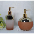 Dispensateur Amber Glass Pump Bottle